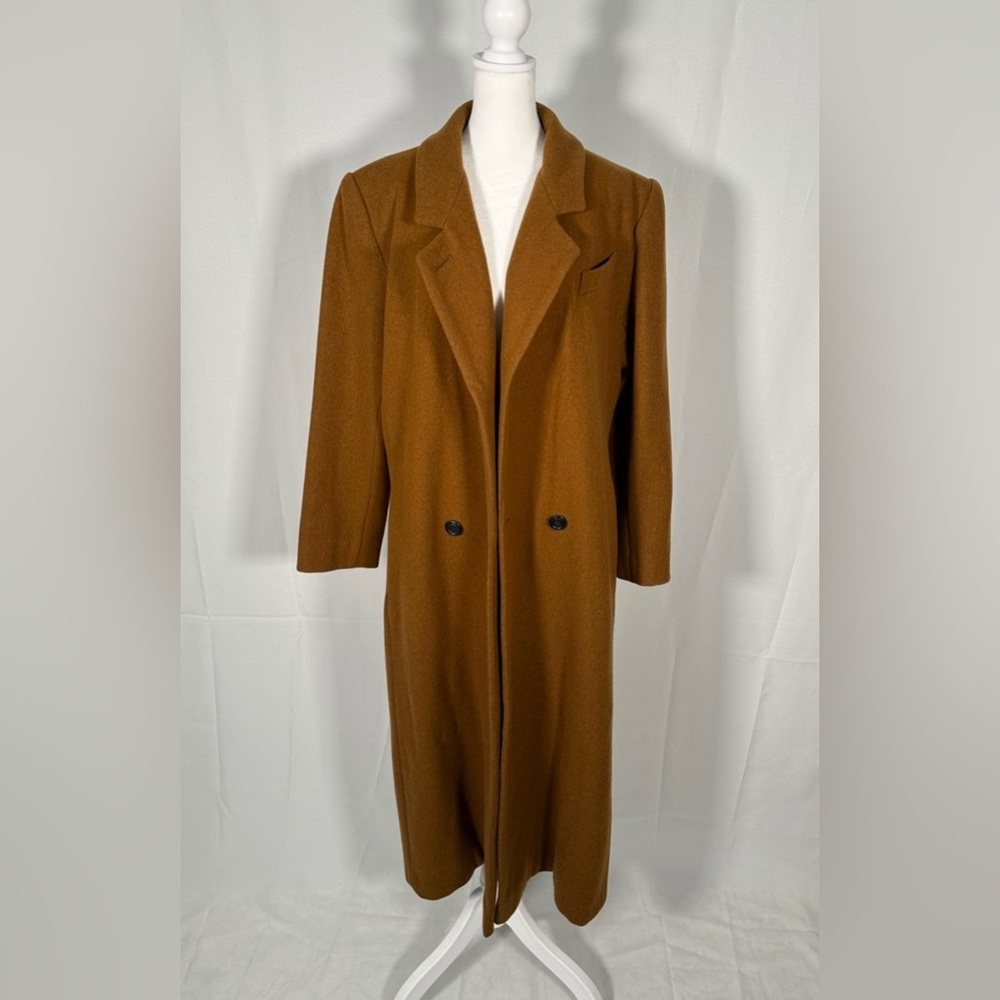 Adolfo Brown Trench Coat